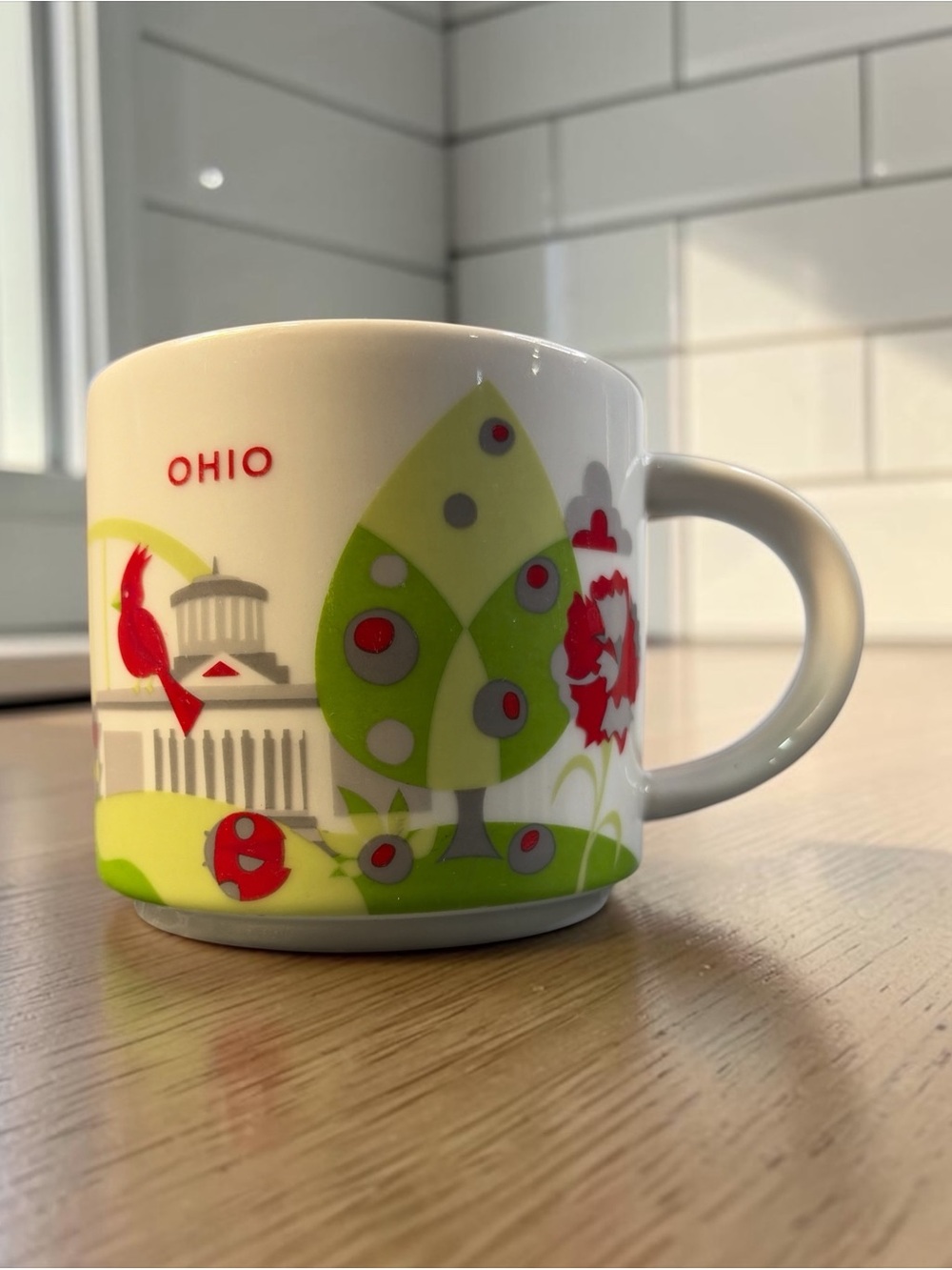 STARBUCKS OHIO YOU ARE HERE COLLECTION 14 OZ COFFEE MUG 2013